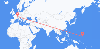 Flights from Micronesia to Switzerland