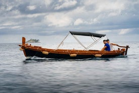 Dolphin and sunset tour with historical Gaieta wooden boat