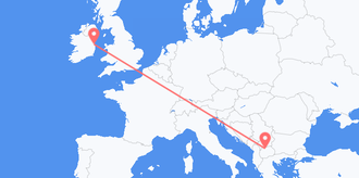 Ireland to North Macedonia