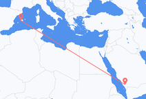 Flights from Abha to Palma