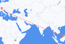 Flüge von Bandar Seri Begawan nach Mailand