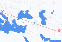 Vuelos de Kandahar, Afganistán a Rijeka, Afganistán