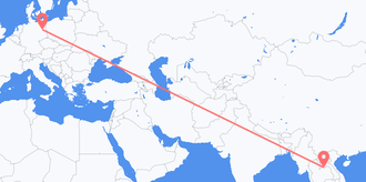 Flüge von Laos nach Deutschland