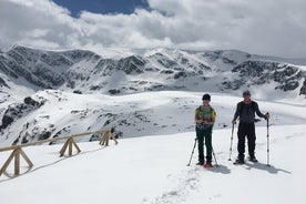 Excursión de un día con raquetas de nieve a los lagos de Rila