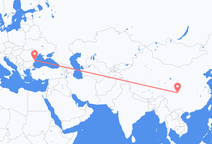 Flyrejser fra Chengdu til Constanta