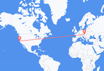 Flights from San Francisco to Bratislava