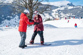 Paquete de snowboard para principiantes de 1 día en Grindelwald