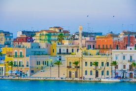 Aerial panoramic cityscape of Rome, Italy, Europe. Roma is the capital of Italy. Cityscape of Rome in summer. Rome roofs view with ancient architecture in Italy. 