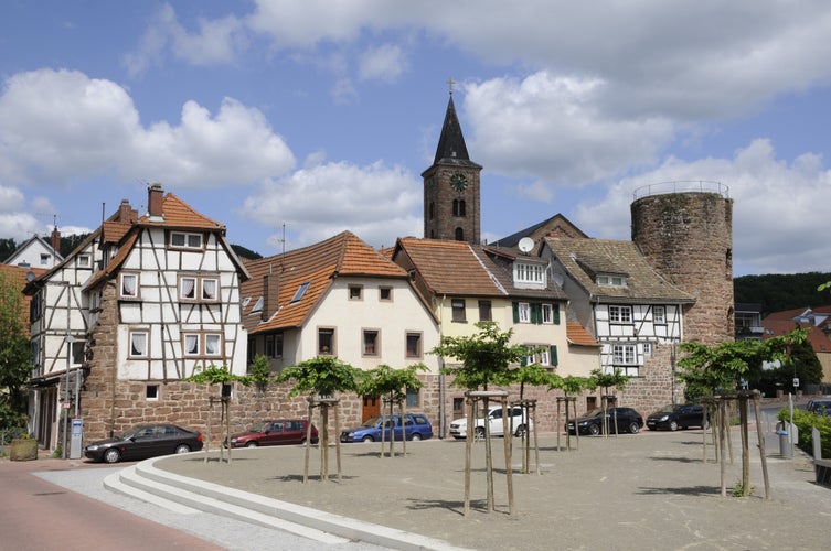 Photo of Eberbach at Neckar, Germany.