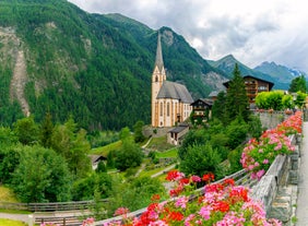 photo of beautiful view of Rauris Alpine valley at Summer in Austria.