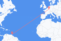 Flights from Port of Spain to Luxembourg