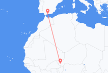 Niamey to Málaga