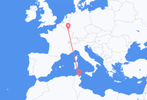 Tunis to Luxembourg