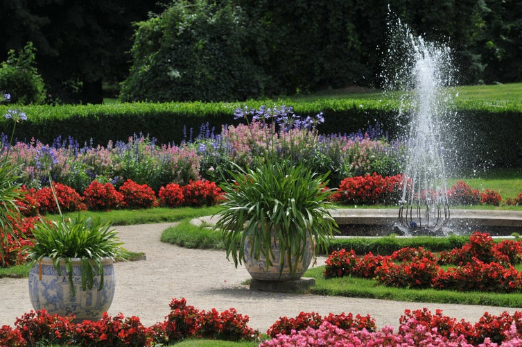 Photo of Park around the former Potocki Palace in Łańcut.