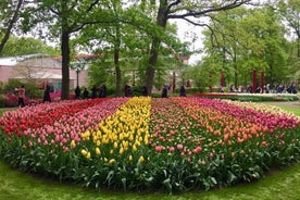  Visite privée d'une journée des tulipes de Keukenhof et des moulins à vent de Zaanse Schans