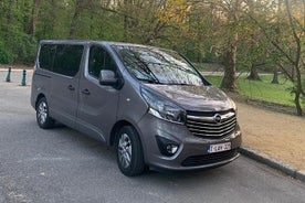 Standard Minivan fra Bruxelles lufthavn til byen Bruxelles