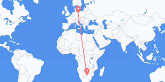 Flights from Botswana to Germany