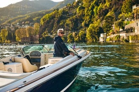 4 hours Boat Tour with luxury motorboat at Lake Como