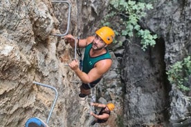 Fra Estepona: Guidet Via Ferrata Adventure i Benalauría