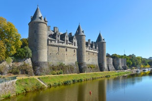 Photo of Tours aerial panoramic view. Tours is a city in the Loire valley of France.