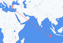 Flyrejser fra Home Island til Dalaman