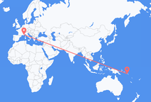 Flights from Honiara to Nice