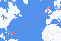 Santo Domingo a Glasgow