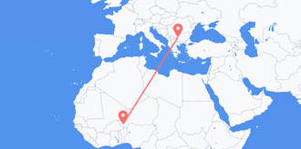 le Niger pour la Bulgarie