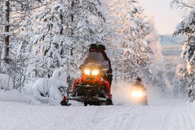 Motorschlitten Quick Spin - 2-stündiges Motorschlittenerlebnis in Rovaniemi