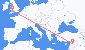 Flights from Syria to Wales