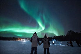 3 tíma leiðsögn norðurljósaveiði með ljósmyndun í Rovaniemi