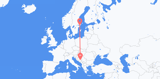 Bosnia & Herzegovina to Sweden