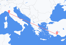 Flyrejser fra Antalya til Pisa