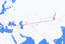 Vols d’Oulan-Bator à Ankara