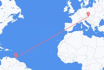 ポート オブ スペインからウィーン行きのフライト
