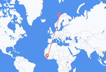 Flyrejser fra Monrovia til Bodo