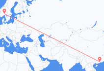 Flights from Guangzhou to Oslo