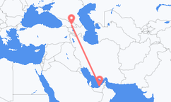 Flights from Abu Dhabi to Tbilisi