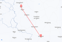 Flights from Stuttgart to Cologne