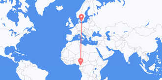 Cameroon to Denmark