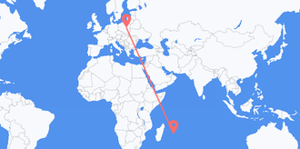 Flüge von Mauritius nach Polen