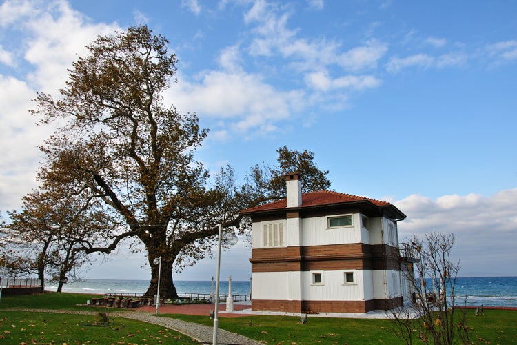 Mustafa Kemal Ataturk House Museum aka Walking Mansion in Yalova Turkey.