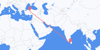 Vuelos de Sri Lanka a Turquía