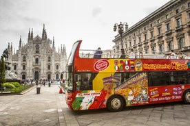 City Sightseeing Hop-on, hop-off-bustour door Milaan