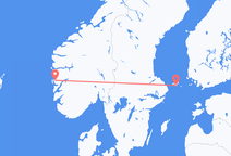 Vuelos de Mariehamn a Bergen