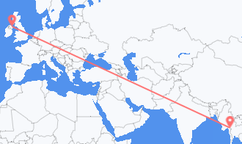Vuelos de Distrito de Mae Sot a Belfast