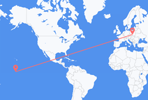 Flyrejser fra Christmas Island til Katowice