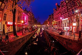 Amsterdam: Geführter Rotlichtviertel- und Stadtrundgang