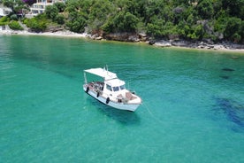 Paseo en barco privado de 4 horas en Corfú