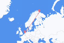 Flyg från Kirkenes till Amsterdam